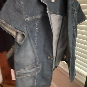 Coldwater Creek denim vest